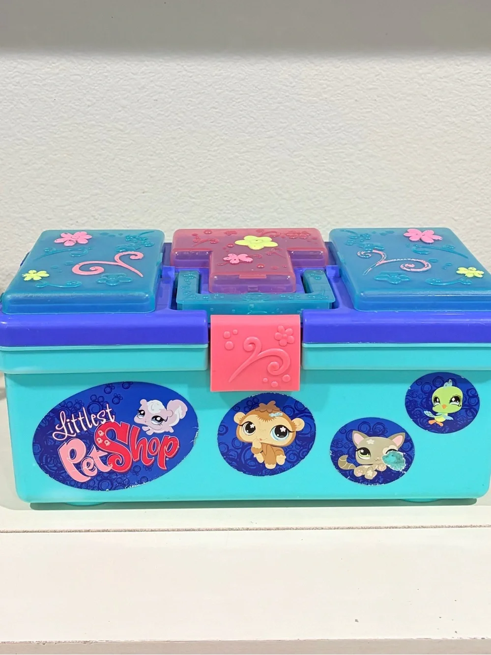 Littlest Pet Shop Tackle Box - Teal & Pink